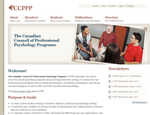 Tablet Screenshot of ccppp.ca